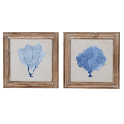 Image showing the Blue Coral Pictures, Set of 2 product.