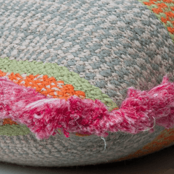 Image showing the Andrew Martin Square Cushion, 55 x 55cm, Pink product.