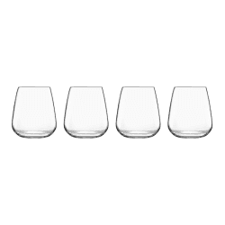 Image showing the Talismano Set of 4 Double Old Fashioned Glasses, 450ml, Clear product.
