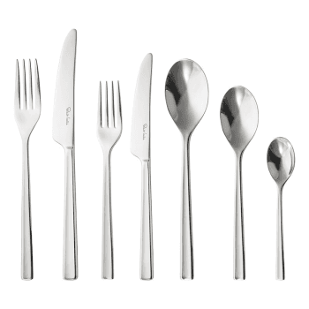 Image showing the Blockley 42 Piece Cutlery Set, Stainless Steel product.