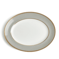 Image showing the Renaissance Grey Platter, 28  x 35cm product.