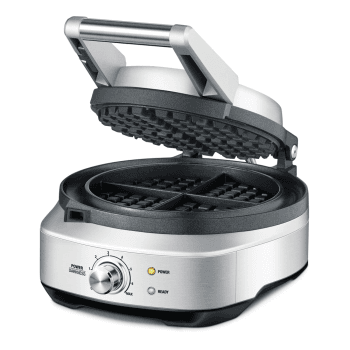 Image showing the The No Mess Waffle Waffle maker, Stainless Steel product.