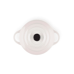 Image showing the Stoneware Petite round casserole, 9cm, 9cm - 250ml, shell pink product.