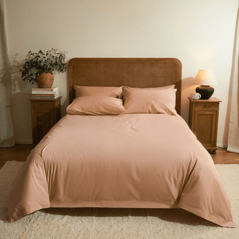 The Original 300 Thread Count Duvet Cover, King, Clay Pink