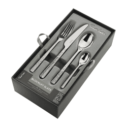 Image showing the Blockley Slate 24 Piece Cutlery Set, Stainless Steel product.
