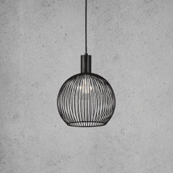 Image showing the Aver Pendant, H35cm, Black product.