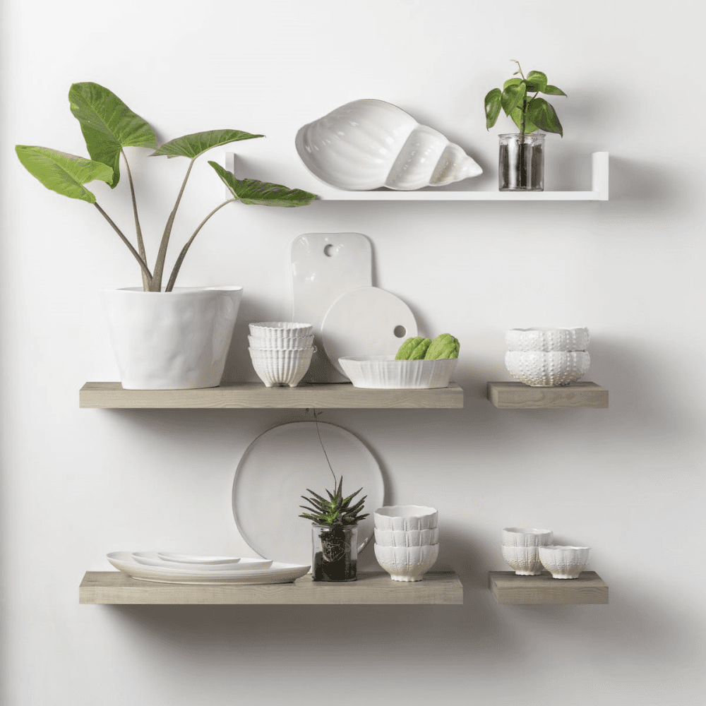 Aparte 3 part appetizer dish, 40cm, White