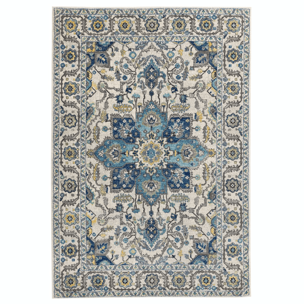 Nova Rug, 1.6 x 2.3m, Persian Blue, L160 x W230cm