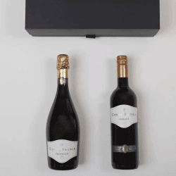 Image showing the Prosecco & Red Wine Luxury Gift Hamper product.