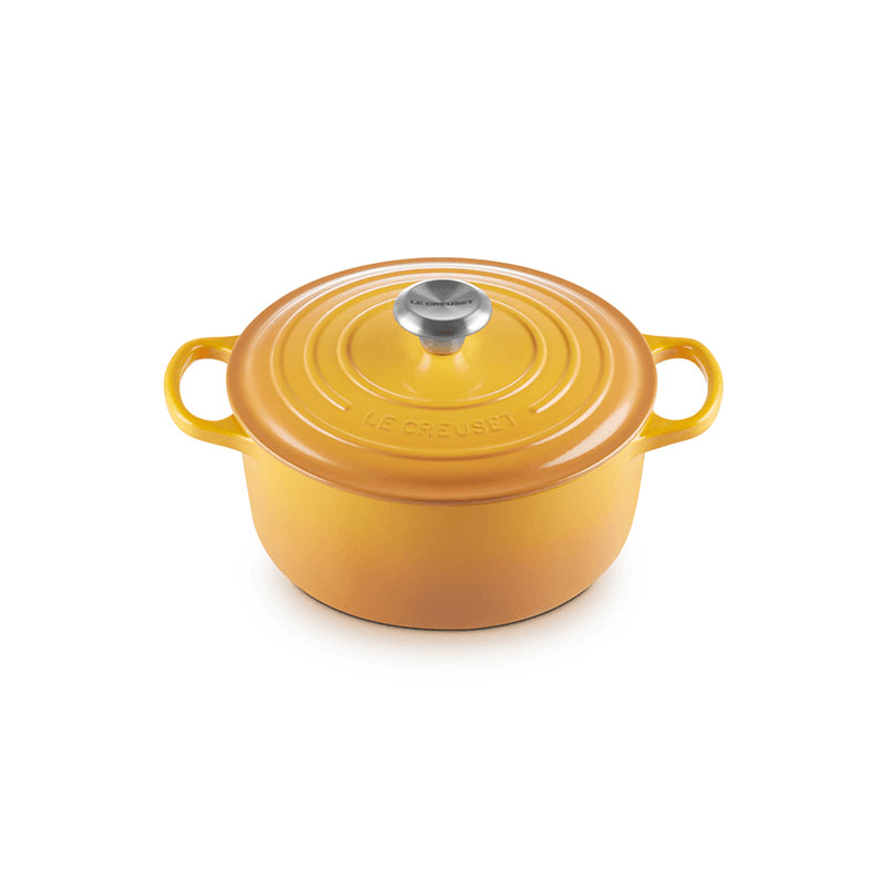 Signature Cast Iron Round Casserole, 24cm, Nectar
