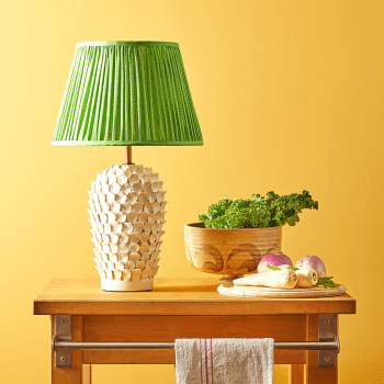 Image showing the Stucco Small Table Lamp Base Only, H26cm x W15.5cm, Stone product.