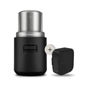Image showing the Cordless Coffee Grinder Battery Included, Matt Black product.