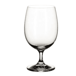 Image showing the La Divina Set of 4 water glasses, 380ml, Crystal Glass product.