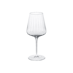 Image showing the Bernadotte Set of 6 Lead Free Crystal  Red Wine Glasses, 540ml, Clear product.