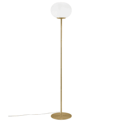 Image showing the Alton Floor Lamp, H150cm, Opal white product.