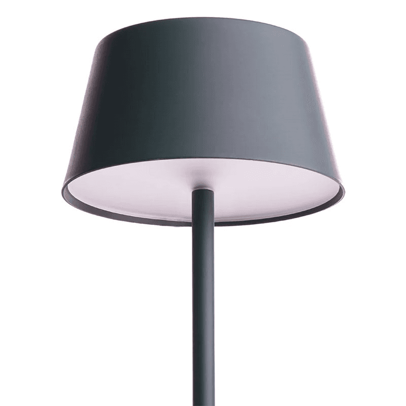 Scoon Rechargeable Table Lamp in Shale