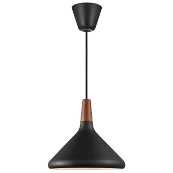 Image showing the Nori Pendant, H24.5cm, Black product.