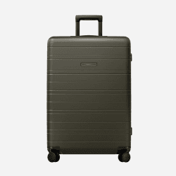 Image showing the H7 Essential Suitcase, H77 x W28 x L52cm, Dark Olive product.