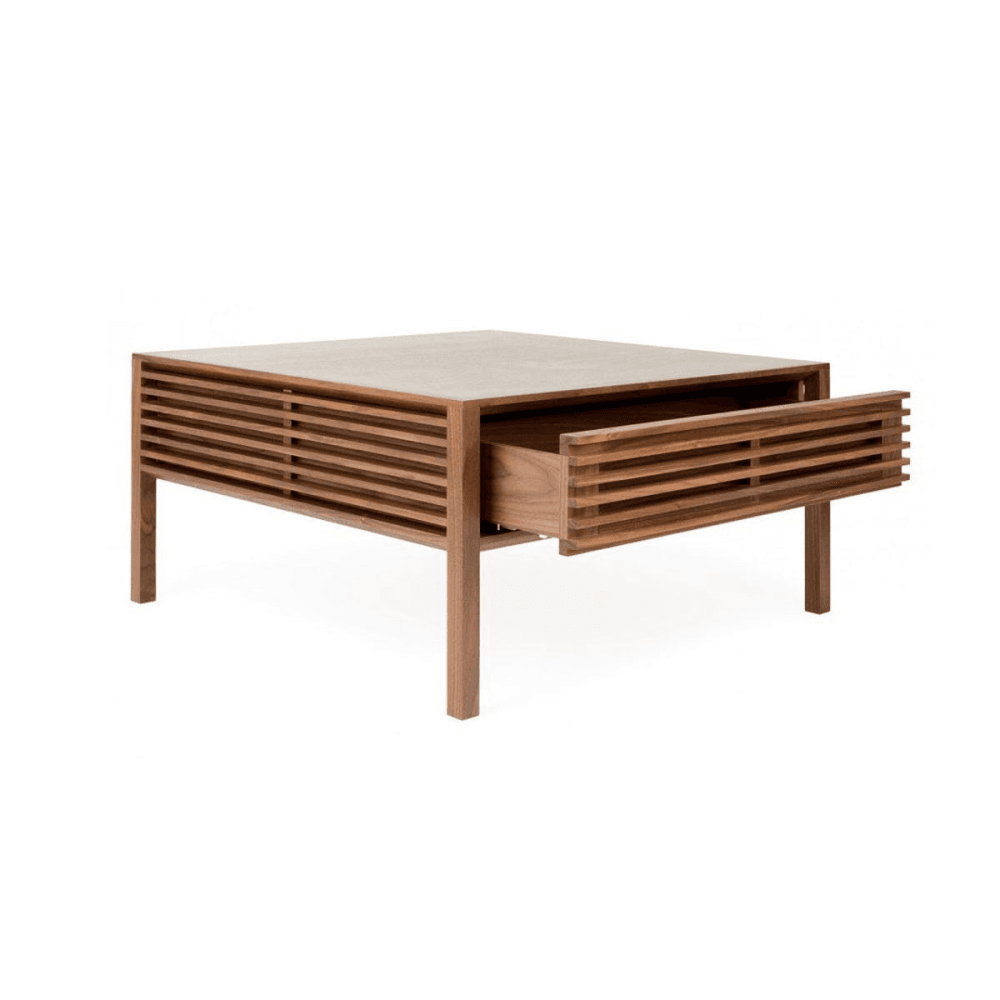 Verona Coffee Table, H40 x W80cm, Brown