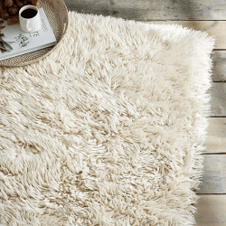 Image showing the Flokati Rug, 200 x 300cm, Ivory product.