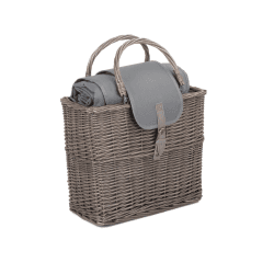 Image showing the Chiller Basket And Picnic Blanket, Brown product.