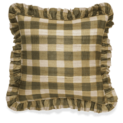 Image showing the Lavanya Cushion Cover, 63 x 63cm, Spruce product.
