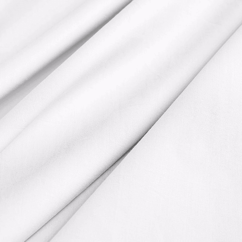 200TC Organic Fitted Sheet, King, White