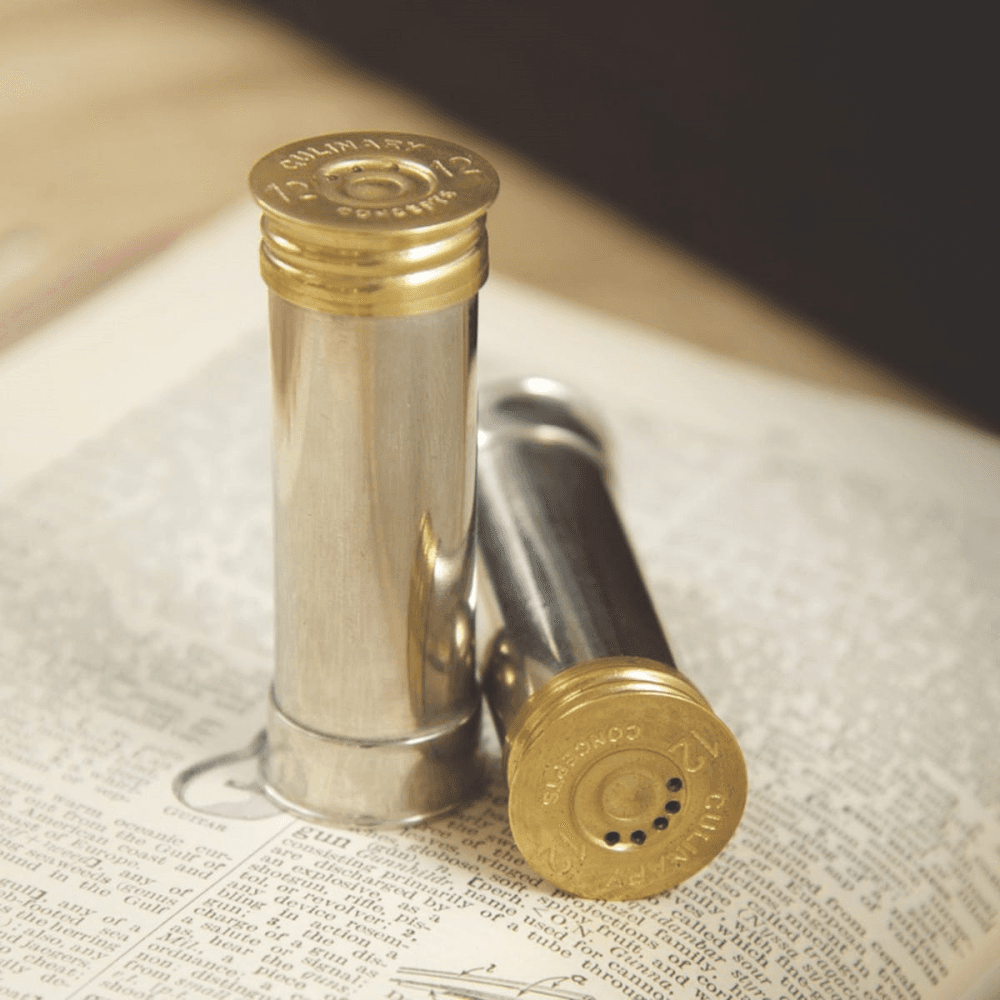Cartridge Salt and pepper set, Stainless Steel