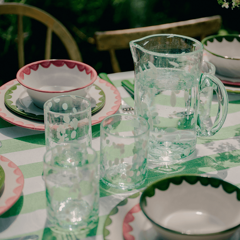 Blanco Set of 4 Tumblers, 350ml, White