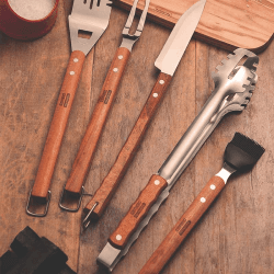 Image showing the Churrasco barbecue tongs, stainless steel, 47.3 cm product.