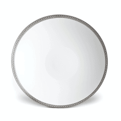 Image showing the Soie Tressee Soup/ Pasta Bowl, Platinum product.