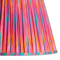 Image showing the Straight empire Shade, 30cm, pink Ikat by Matthew Williamson product.