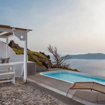 Image showing the Gift Voucher towards one night at The Chromata for two, Santorini product.