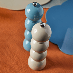 Image showing the Bobbin Salt & Pepper Grinder, H24cm, Cappuccino product.