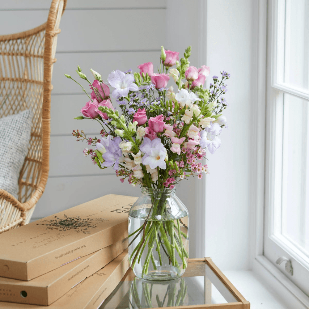 Regular Letterbox flower subscription, 3 months