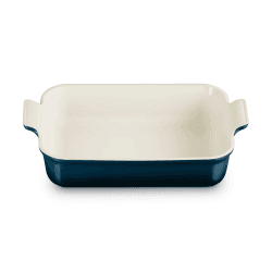 Image showing the Stoneware Rectangular Dish, 32cm, Nuit product.