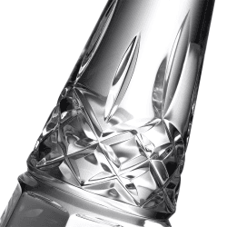 Image showing the Lismore Set of 2 Round Candlesticks, D7.5 x H20.5cm, Clear product.