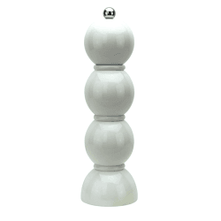 Image showing the Bobbin Salt & Pepper Grinder, H24cm, White product.