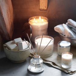 Image showing the Lime & Bay Large 3-Wick Candle, 14 x 14 x 11.5 cm product.