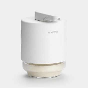 Image showing the MindSet Soap Dispenser, Mineral Fresh White product.