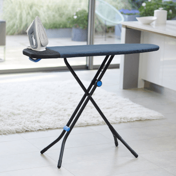 Image showing the Easy-Store Ironing Board, Black/ Blue product.
