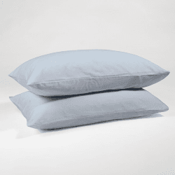 Image showing the The Original 300 Thread Count Pair of Pillowcases, Standard, Nordic Sky product.