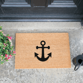 Image showing the Anchor Doormat, L60 x W40 x H1.5cm product.