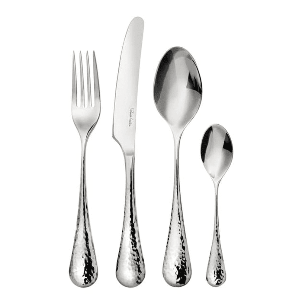 Honeybourne Bright 24 piece cutlery set, Stainless Steel