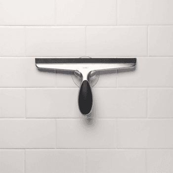 Image showing the Stainless steel squeegee, Black/Silver product.