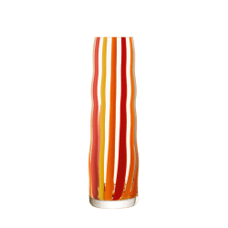 Image showing the Folk Vase, H31.5cm, Orange/Red/Yellow product.
