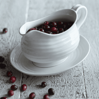 Image showing the Ceramics Sauce boat and stand, 55cl, White product.