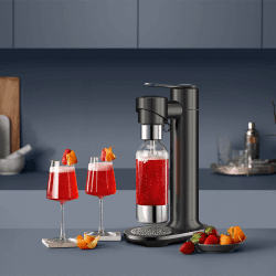 Image showing the The Infizz Fusion Sparkling Drink Maker, H43cm, Noir product.