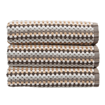 Image showing the Carnaby Stripe Bath Sheet, Neutral product.