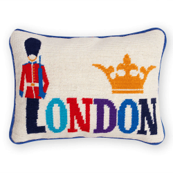 Image showing the London Cushion, 30.5 x 23cm, Multi product.